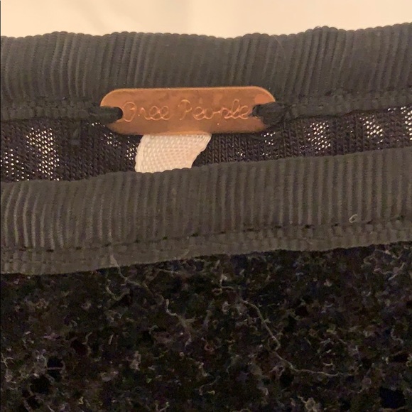 Wide leg velvet lace pants by Free People - Picture 4 of 4